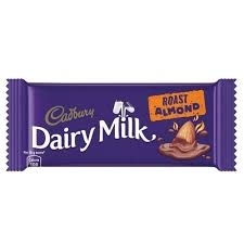 Cadbury Dairy Milk  Roast Almond Chocolate  - 36g