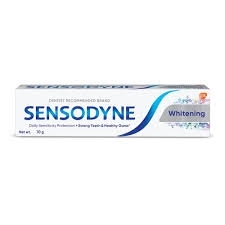 Sensodyne Toothpaste Whitening , Sensitive To Restore Natural Whiteness - 70g