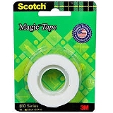 Scotch  Magic Tape Refill Roll, 810 Series, 19cm× 32.9m - 1pcs