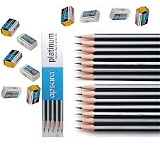 Apsara Platinum Extra Dark Pencils - 10pcs