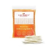 Om Bhakti Lamp Wicks- Cotton Long Batti - 100pcs