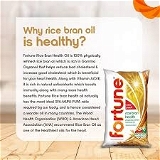 Fortune Rice Bran Oil - 1 L - Pouch