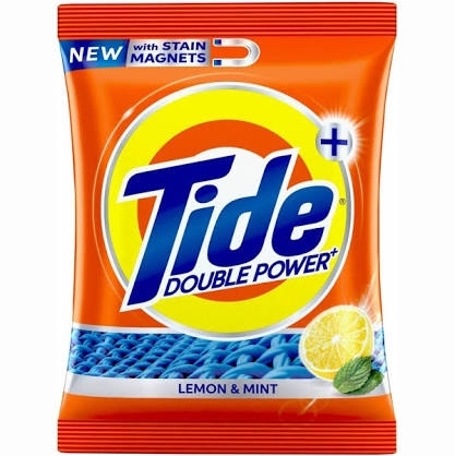 Tide Detergent Powder- double Powe, Lemon & Mint - 500g
