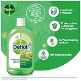 Dettol Disinfectant Liquid Surface & Floor Cleaner- Lime Fresh - 500ml