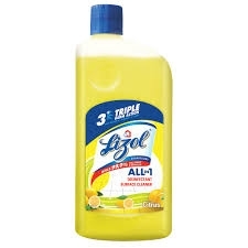 Lizol Disinfectant Surface & Floor Cleaner- Citrus, All In 1  - 200ml