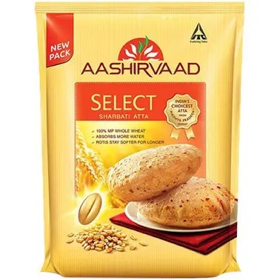 Aashirvaad Select Sharbati Atta - 5kg