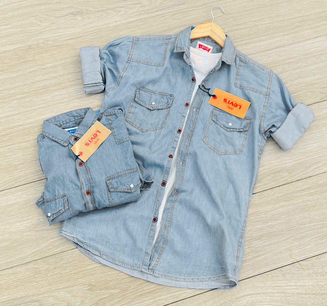 Levis denim clearance shirt india